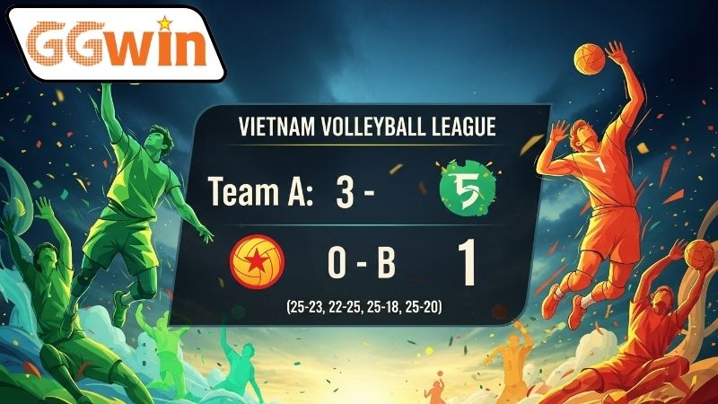 Cập nhật kết quả bóng chuyền Việt Nam hôm nay