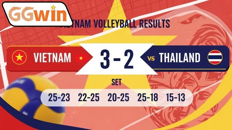 Cách xem kết quả bóng chuyền Việt Nam tại GGWIN