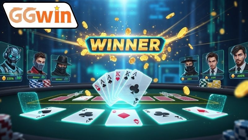 Các tựa game có tỷ lệ thắng cao game bài tại GGWIN